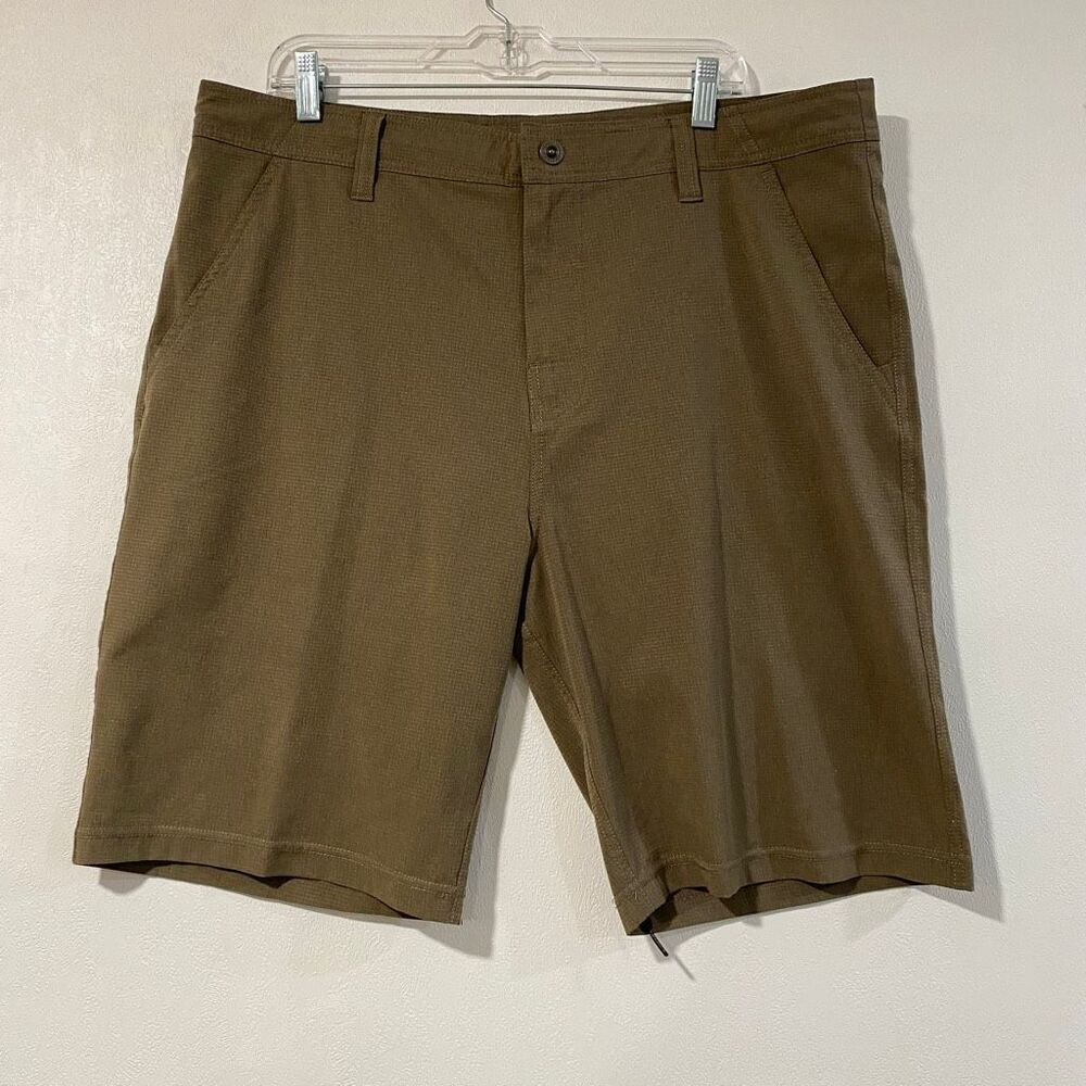 prAna Men’s Stretch Travel Shorts Size 38 – Lightweight Outdoor Hiking Chino Sho